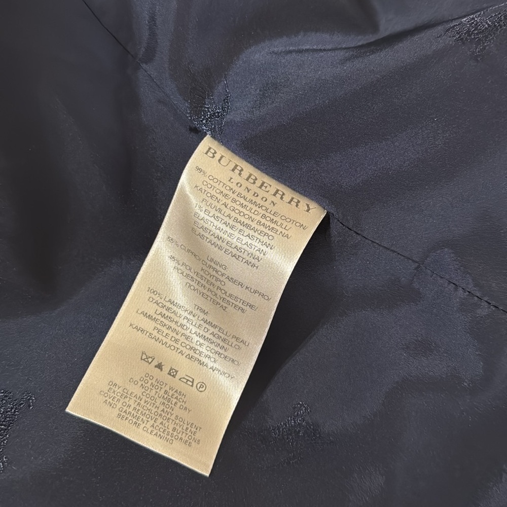 Burberry  Women's Timeless & Classic Midnight Double-Breasted Trench Coat - Picture 10 of 16